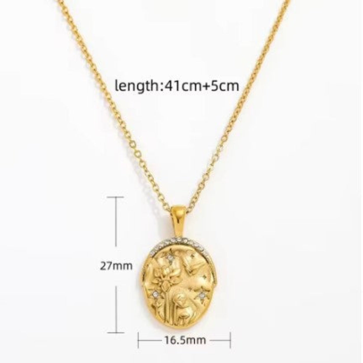 NATURAL BEAUTY  - 18K WATERPROOF NECKLACE