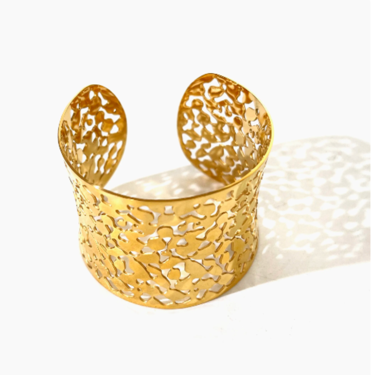 FILIGREE GOLD WATERPROOF BOHO CUFF - Premium Cuff from www.beachboho.com.au - Just $40! Shop now at www.beachboho.com.au