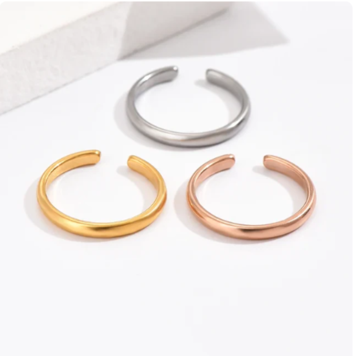 SIMPLY PERFECT  - ROSE GOLD / GOLD & SILVER TOE RINGS - Premium Rings from www.beachboho.com.au - Just $15! Shop now at www.beachboho.com.au