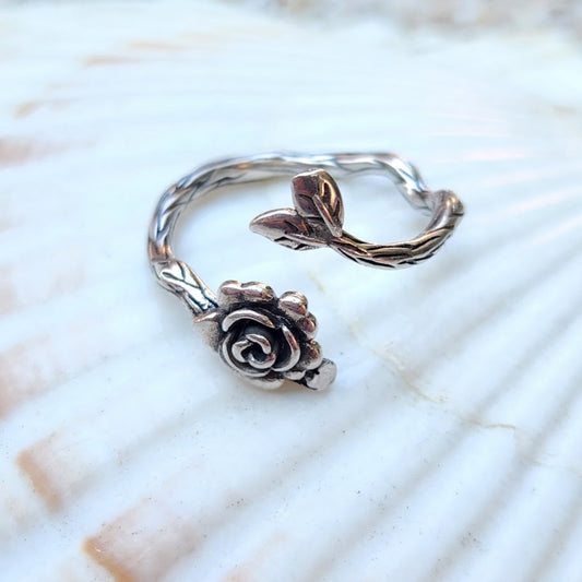 ADJUSTABLE ROSE  - ADJUSTABLE 925 RINGS