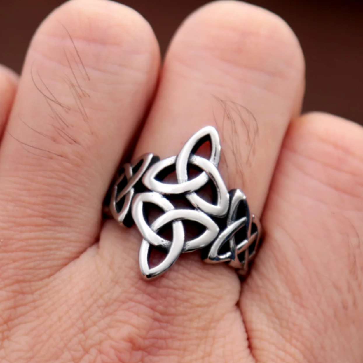 CELTIC KNOT - WATERPROOF SILVER RING - Premium Rings from www.beachboho.com.au - Just $80! Shop now at www.beachboho.com.au