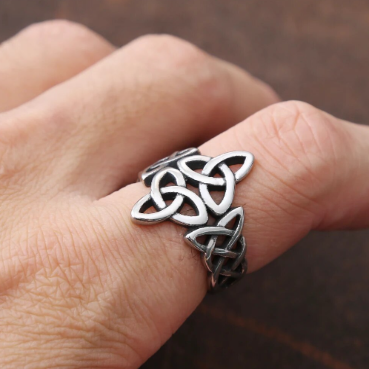 CELTIC KNOT - WATERPROOF SILVER RING - Premium Rings from www.beachboho.com.au - Just $80! Shop now at www.beachboho.com.au