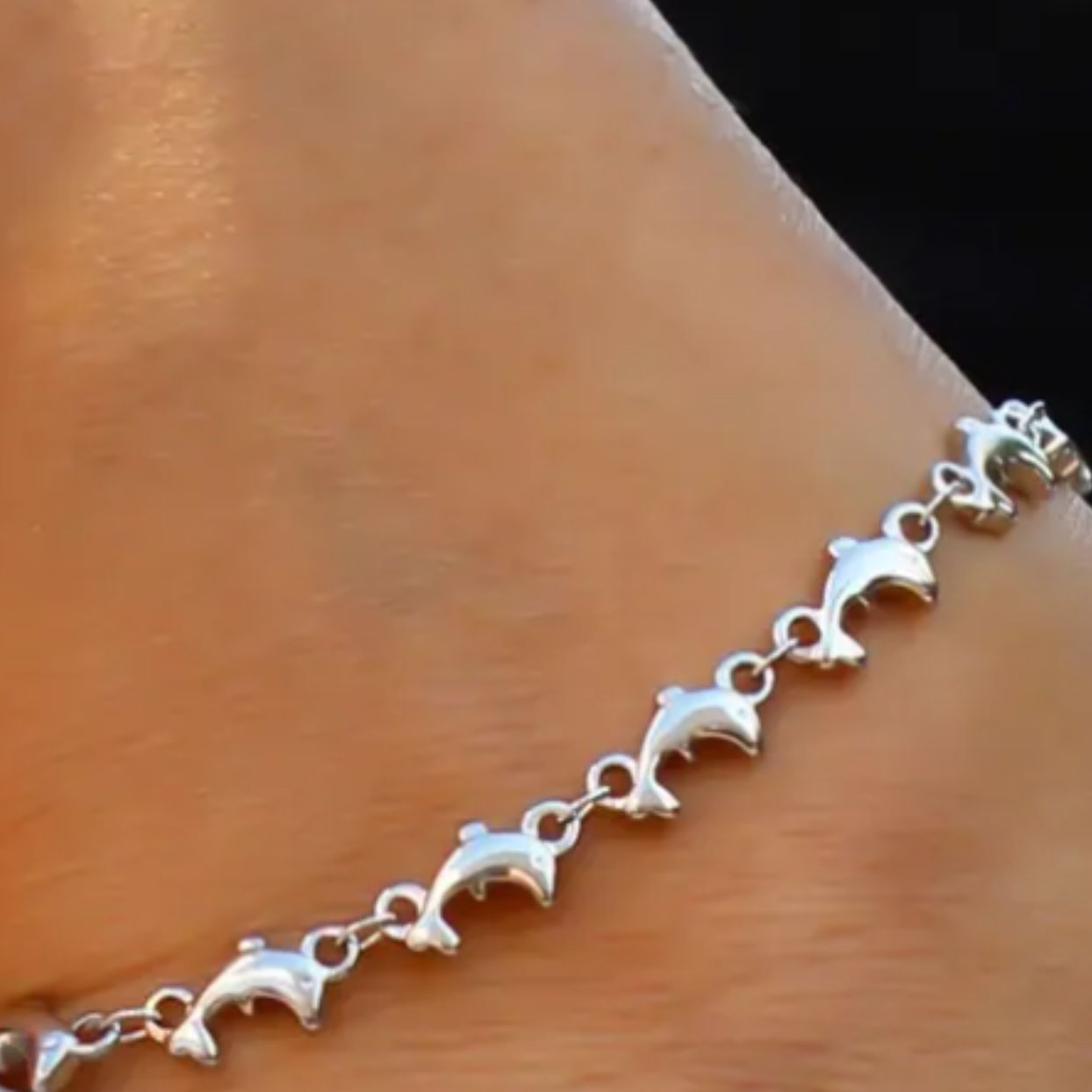 Dolphin anklets hot sale