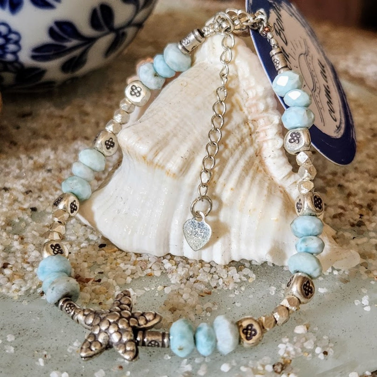 TURQUOISE PEARL BRACELET www.beachboho,com.au –