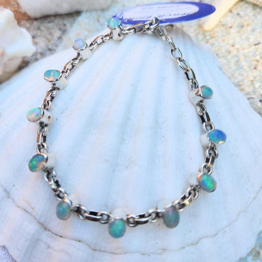 ONE PEOPLE - OPAL 925 BRACELET - Premium Bracelets from www.beachboho,com.au - Just $135! Shop now at www.beachboho.com.au