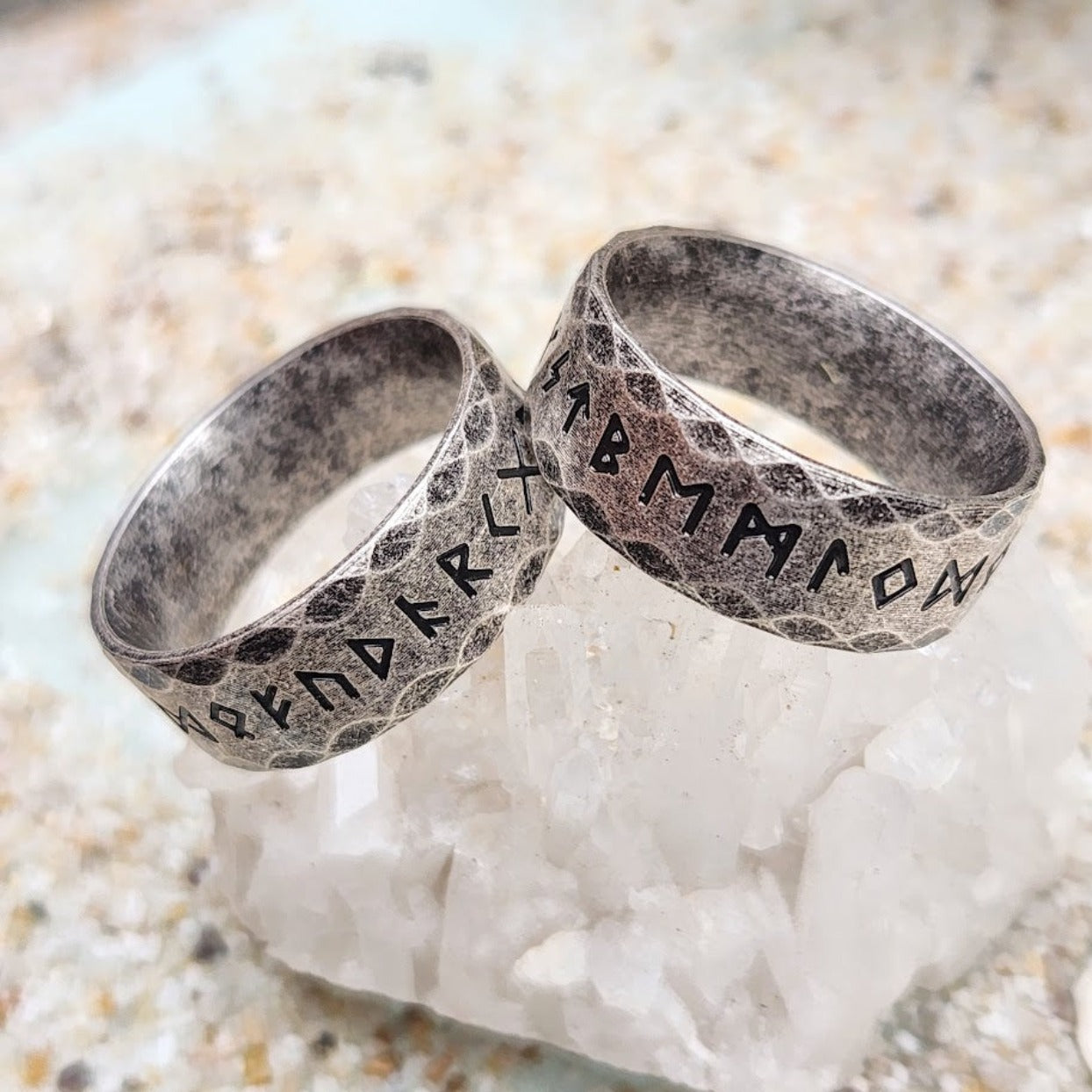 RUNES OXIDISED NORDIC VIKING - WATERPROOF SILVER RING - Premium Rings from www.beachboho.com.au - Just $85! Shop now at www.beachboho.com.au