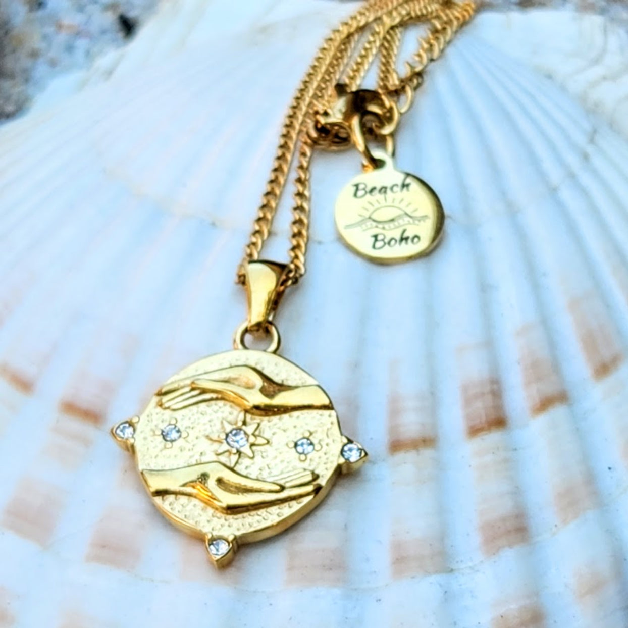 THE WORLD IS YOURS  - WATERPROOF 18K GOLD & SILVER WATERPROOF NECKLACES