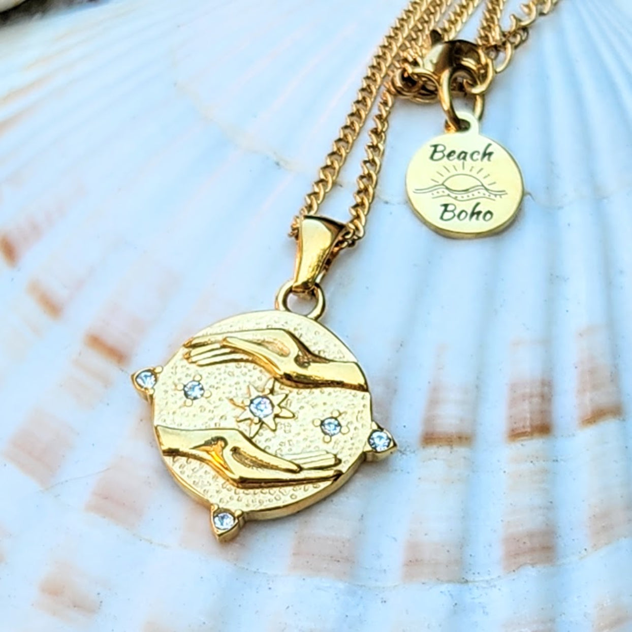 THE WORLD IS YOURS  - WATERPROOF 18K GOLD & SILVER WATERPROOF NECKLACES