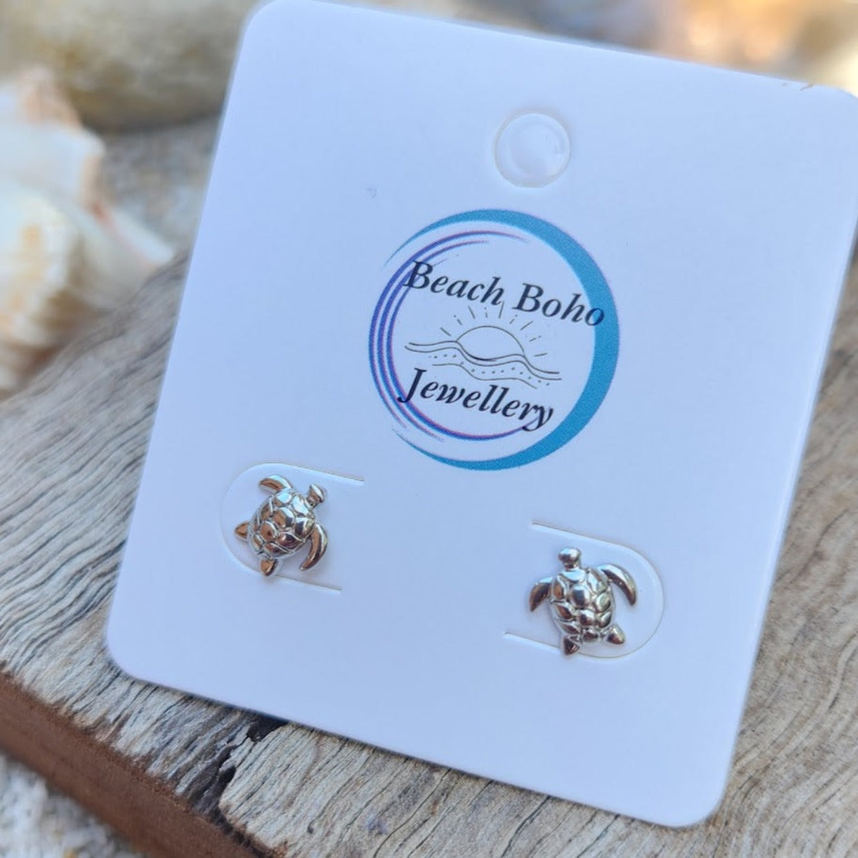 LITTLE TURTLES - SILVER OR GOLD 925 STUD EARRINGS - Premium earrings from www.beachboho.com.au - Just $35! Shop now at www.beachboho.com.au