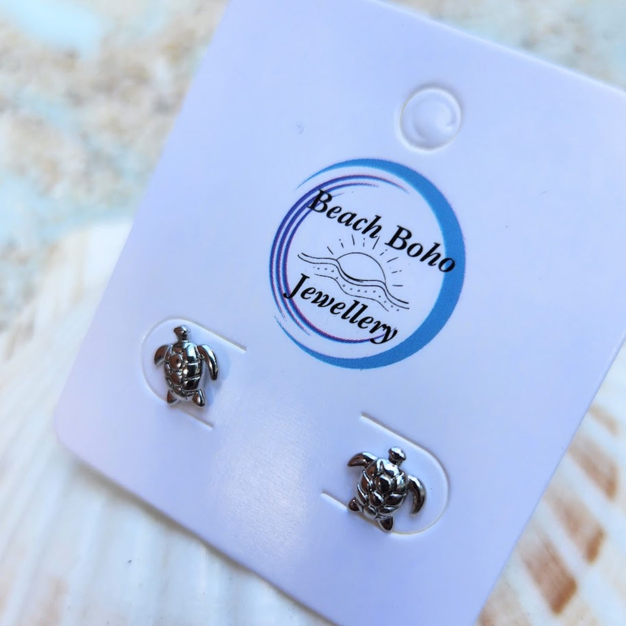 LITTLE TURTLES - SILVER OR GOLD 925 STUD EARRINGS - Premium earrings from www.beachboho.com.au - Just $35! Shop now at www.beachboho.com.au